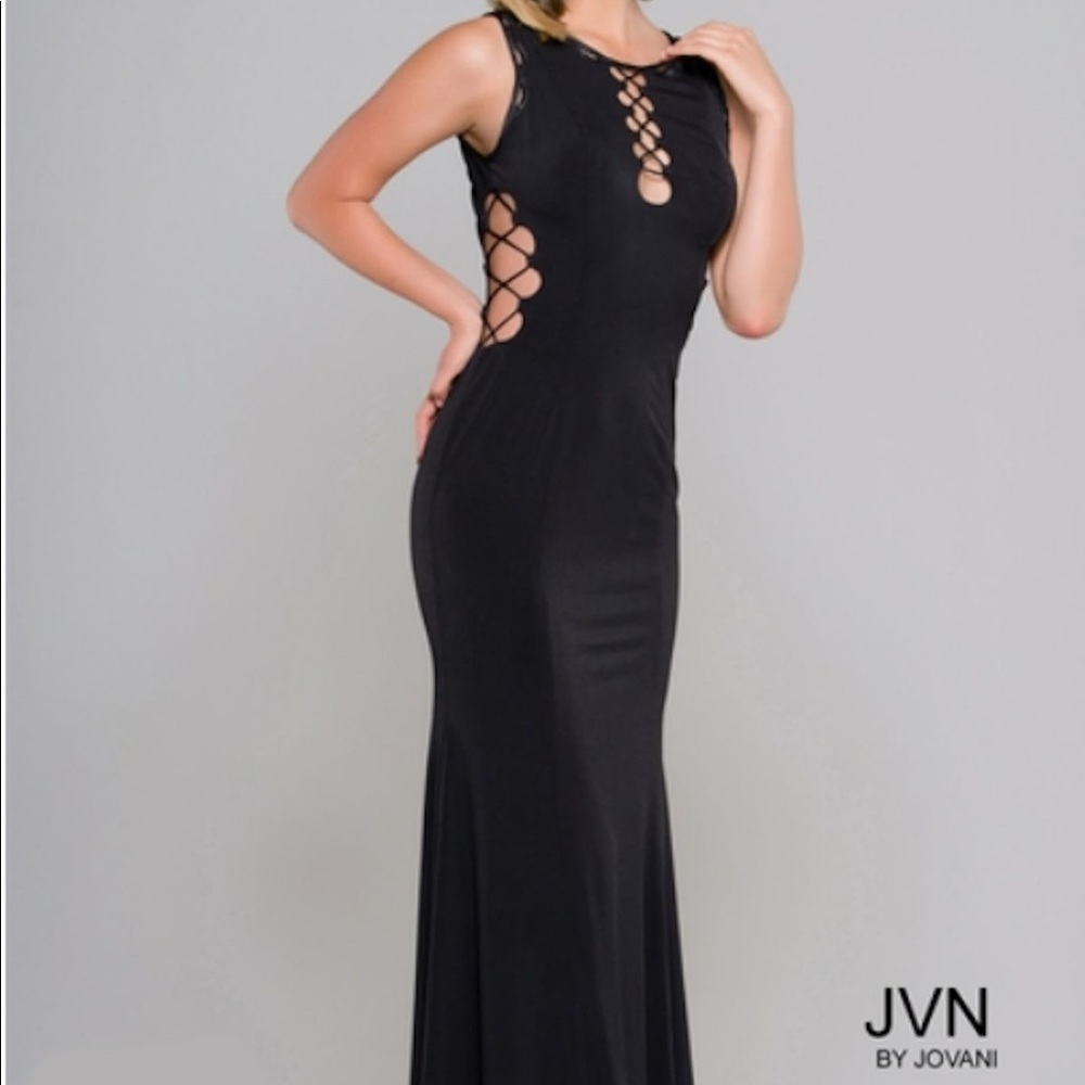 JVN Jovani black dress